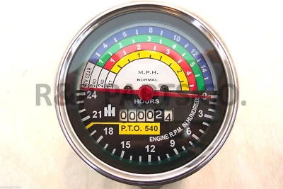 Tachometer for International IH 404 Utility 383088R91  - Image 1 of 4