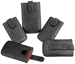 Universal Handy Tasche Titan Cover Case Etui Schwarz für LG P990 Optimus Speed - Bild 1 von 2