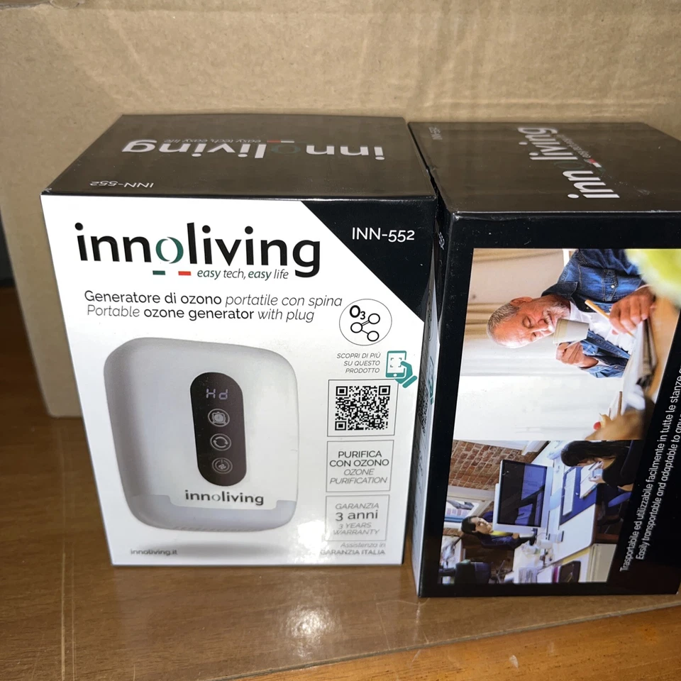 Generatore di ozono portatile con spina Innoliving INN-552 - Immagine 1 di 1
