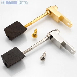 Pickguard Bracket w/ Ebony Wood Block for Gibson® L5 ES 175 340 135 325 Archtop - Picture 1 of 3