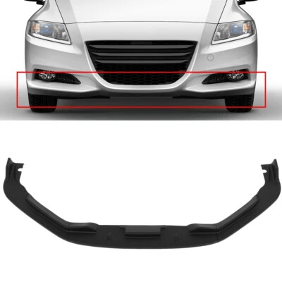 Alerón labial de parachoques delantero negro mate para Honda CR-Z 2011-2012 Foto 1 de 4