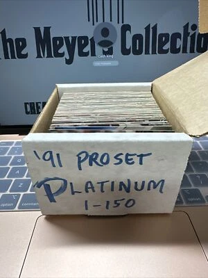 Juego completo Pro 1991 Platinum Football Series 1 1-150 / Sanders, Smith ++💎 Foto 1 de 4