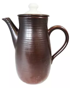 CHESTNUT by Franciscan Coffee Pot 9" tall NEW NEVER USED made in England - Picture 1 of 6