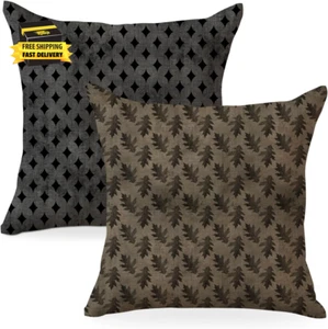 Cute Vintage Throw Pillow Covers, 2 Pcs Pillow Covers, Pillow Cover 18X18, Decor - Picture 1 of 6