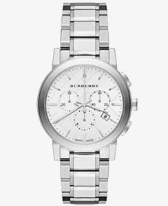 Brand New Burberry The City BU9750 Stainless Steel Chronograp Dial Women's Watch - Picture 1 of 2