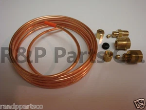 Boost Gauge Mechanische Kupferrohrleitung Kit 1/8" x 12' Fuß - Bild 1 von 4