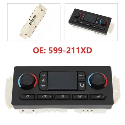 A/C Climate Control Module Panel 599-211XD for GMC Silverado Tahoe Trail ZY - Image 1 of 4