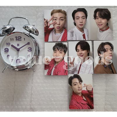 BTS OFFICIAL MERCH BOX #9 Photo Card & Alarm Clock RM JIN SUGA J-HOPE JIMIN V JK • 13.99$