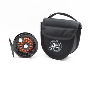 Abel Pt. 5 Fly Fishing Reel. Made in USA. W/ Pouch.