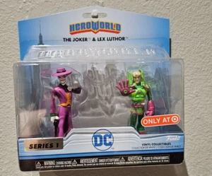 DC Joker & Lex Luthor Vinilo Coleccionables Hero Serie Mundial 1 Funko Target - Imagen 1 de 2