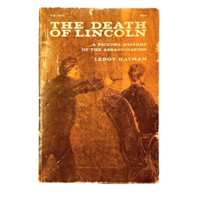 The Death Of Lincoln Book By Leroy Heyman First Edition 1968 Paperback - Imagen 1 de 7