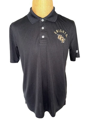UCF Knights Russell Polo Shirt Men's Large Black - Image 1 of 4