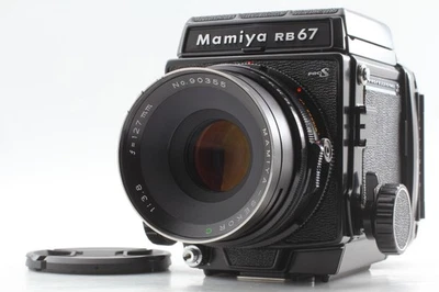 [Exc+5] Mamiya RB67 Pro S Film Camera Sekor C 127mm f3.8 Lens 120 From JAPAN - Image 1 of 4