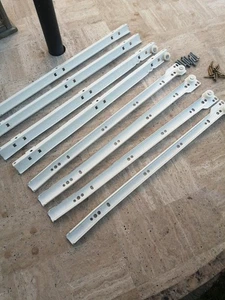 Metal Drawer Guid Rails Drawer Slide X2 - Picture 1 of 5