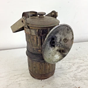 Vintage Kerl Tropfer Messing Karbid Bergbau Lampe - Bild 1 von 9