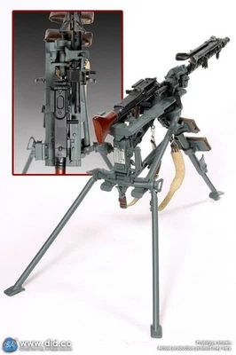 Штатив для MG34 в зеленый Второй мировой войны DiD масштаб 1/6 E60069G - Изображение 1 из 4