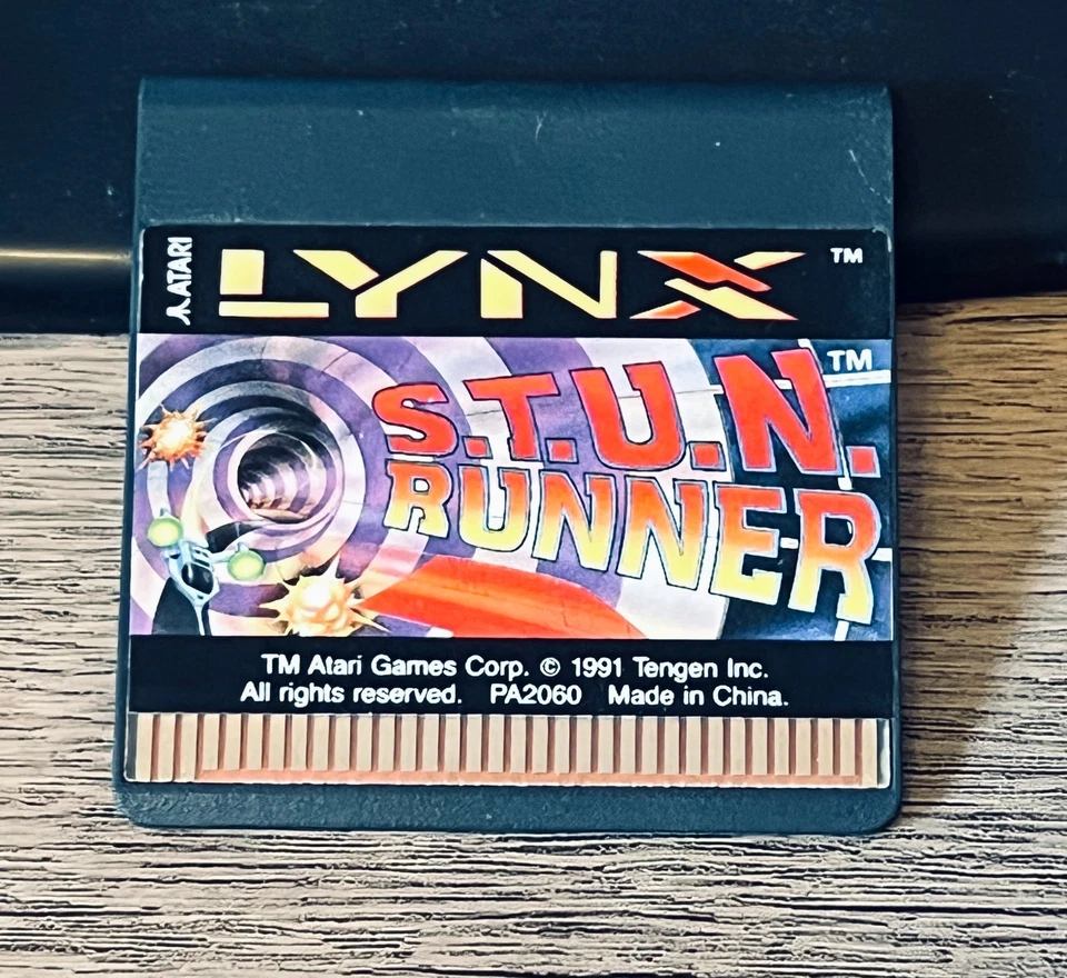 S.T.U.N. Runner (Atari Lynx) Game Cartridge – Tested - Authentic - Image 1 of 1