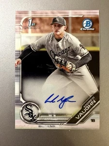 2019 Bowman Chrome Andrew Vaughn 1st Bowman Auto #CDA-AV - Picture 1 of 2