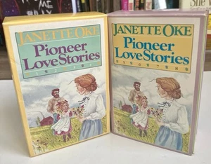 Janette Oke Pioneer Love Stories Books 1-8 (2 Box Sets) Vintage Paperback - Picture 1 of 5