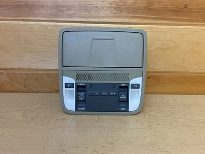 CONSOLA SUPERIOR TECHO DELANTERO CON TECHO CORREDIZO Y ABRIDOR DE PUERTA DE GARAJE 13-15 ACURA RDX OEM Foto 1 de 4