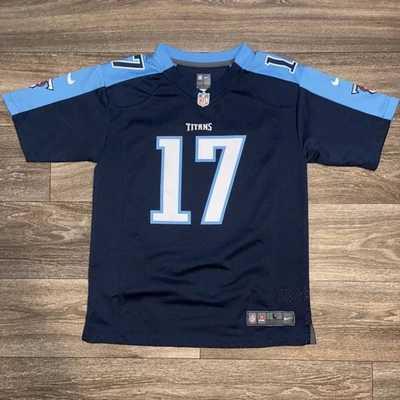 TENNESSEE TITANS Ryan Tannehill Jersey #17 NIKE On Field Size Youth Large 14/16 - Image 1 of 4