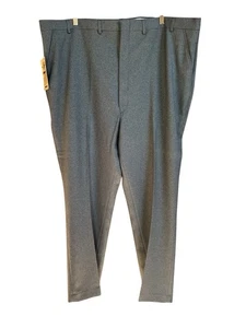 VTG Sears Roebuck Pants Mens Big 48x30 Gray FlexSlax Dress Trouser USA Made NWT - Picture 1 of 12