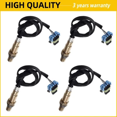 Sensor de oxigênio 4 peças up+downstream para 2009-2011 Chevrolet Traverse GMC Acadia 3.6 - Imagem 1 de 4
