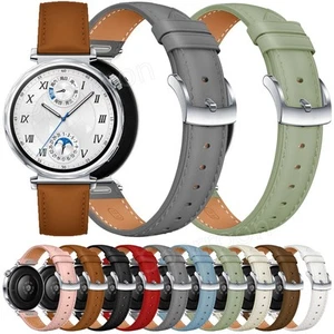 18mm Quick Release Leather Watch Band Strap Replacement Wrist Bracelet Universal - Picture 1 of 81