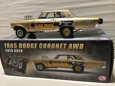 AWB 1965 COBRE METÁLICO DODGE 426 HEMI 1:18 ACME HIGHWAY 61 A1806502 660 piezas  Foto 1 de 4