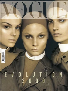 VOGUE Italia 01/2009 ANNA SELEZNEVA Anna Jagodzinska VIKTORIYA SASONKINA @New@ - Bild 1 von 1