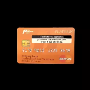 First Premier Bank paper back NEW COLLECTIBLE GIFT CARD $0 - Picture 1 of 1