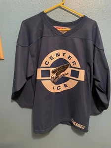 Vintage CCM Center Ice Washington Capitols Hockey Jersey Blue MEDIUM - Picture 1 of 4