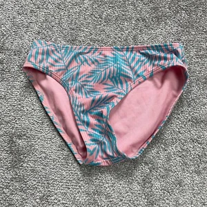 Art Class Bikini Bottom Girls Teens Large 10-12 Pink Blue Hawaiian Summer Beach - Picture 1 of 9