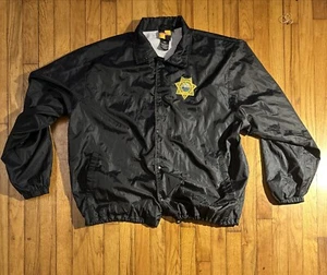 Vintage Solar 1 Florida Department Of Juvenile Justice Police Jacket - Picture 1 of 11