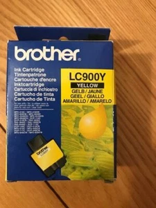 Genuine Brother LC-900Y YELLOW Ink Cartridge LC900Y - Photo 1/1