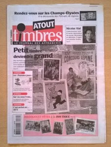 ATOUT TIMBRES N°72 (15/04-15/05/2003) - Nicolas Vial - Etat collector - Picture 1 of 13