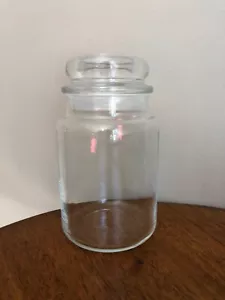 LARGE YANKEE CANDLE JAR 22 OZ. (actually holds 32 oz. of liquid) - Picture 1 of 7
