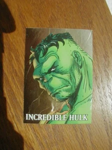 Tarjeta de persecución Marvel Gold 4 Hulk Gum - Imagen 1 de 1
