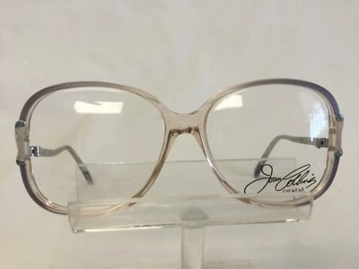 Gafas de sol vintage Joan Collins Promises J-16 azul sobre transparente 53-16 Foto 1 de 4