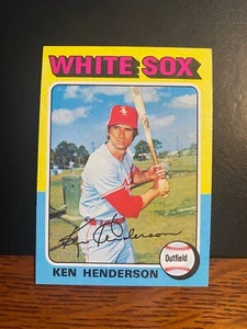 1975 TOPPS BASEBALL #59 KEN HENDERSON!! $1 SHIPPING!! NRMT!! - Picture 1 of 2
