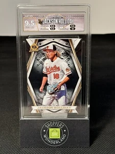 2022 Bowman Draft Jackson Holliday Invicta CASE HIT Orioles HGA 9.5 🔥 - Picture 1 of 2