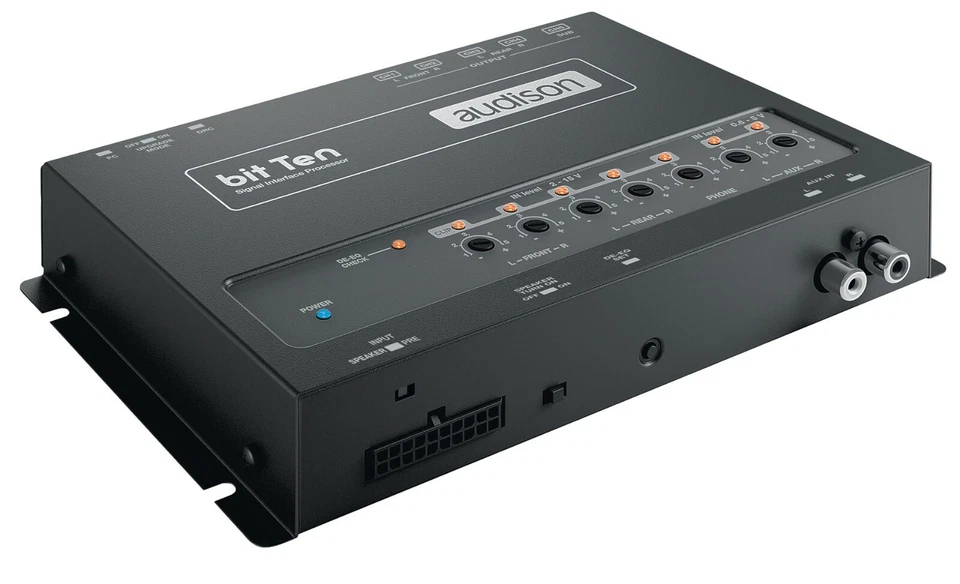 Audison bit Ten DSP Digital Signal Processor 4 Inputs 5 Outputs 24bit/48kHz - Image 1 of 1