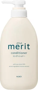 KAO Merit conditioner pump 450ml natural floral fragrance - Picture 1 of 4