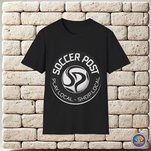 Soccer Post Franchise Logo Unisex T-Shirt - Picture 1 of 25