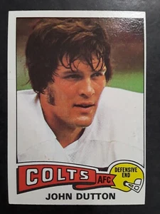 1975 Topps John Dutton Rookie #501 Football Karte Baltimore Colts - Bild 1 von 2