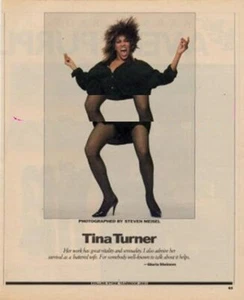 Tina Turner Magazine Photo 1984 - Picture 1 of 1