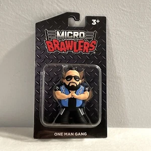 One Man Gang Micro Brawler Pro Wrestling Camisetas Caja Coleccionista Figura WWF WWE - Imagen 1 de 7