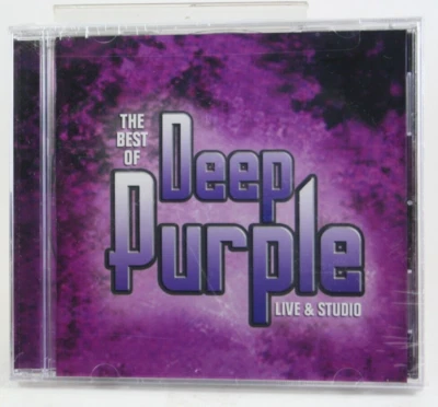 Deep Purple The Best Of Live & Studio by Deep Purple NEW CD DP 4104 HUSH 2005 Foto 1 de 4