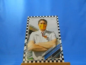James Key Topps F1 Formula One 2021 Checker Flag - Picture 1 of 2