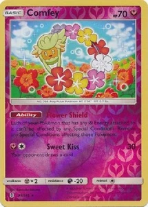Comfey - 93/145 - Rare Reverse Holo Guardians Rising pokemon - Picture 1 of 1